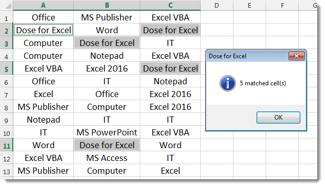 Excel Select Specific Cells 2312