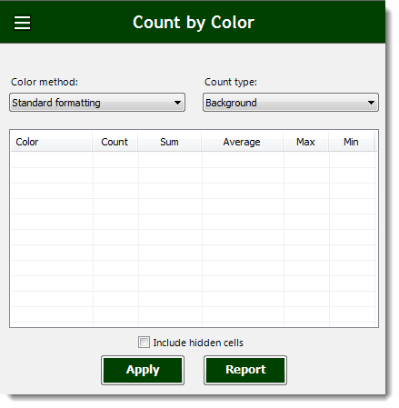 Excel Count By Color