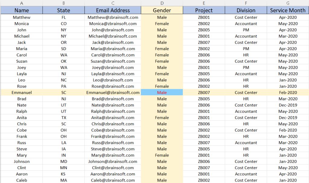 excel-reading-layout-view-zbrainsoft