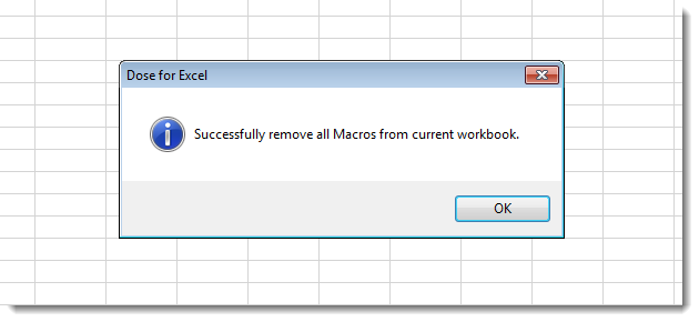 Excel Remove All Macros